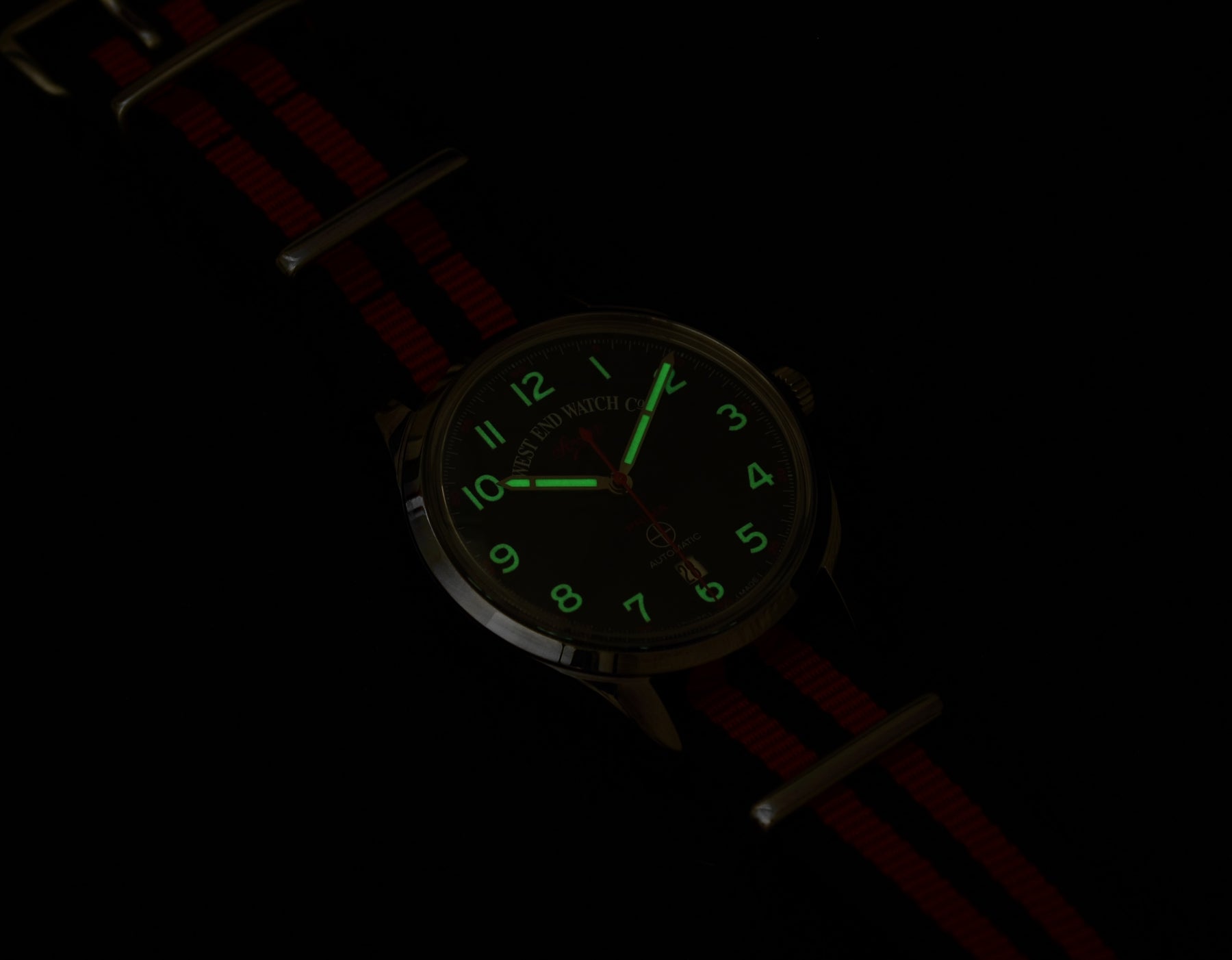 West End Watch Co., Sowar Prima Black Dial, Analog Watch,