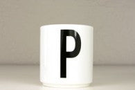 Design Letters, Design Letters Bone China Cups, X, Cups & Glasses,