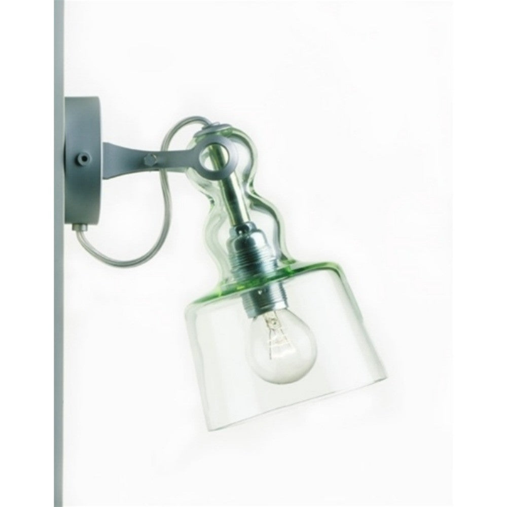 Produzione Privata, Acquaparete Wall Lamp, Clear Glass, Wall / Sconce,