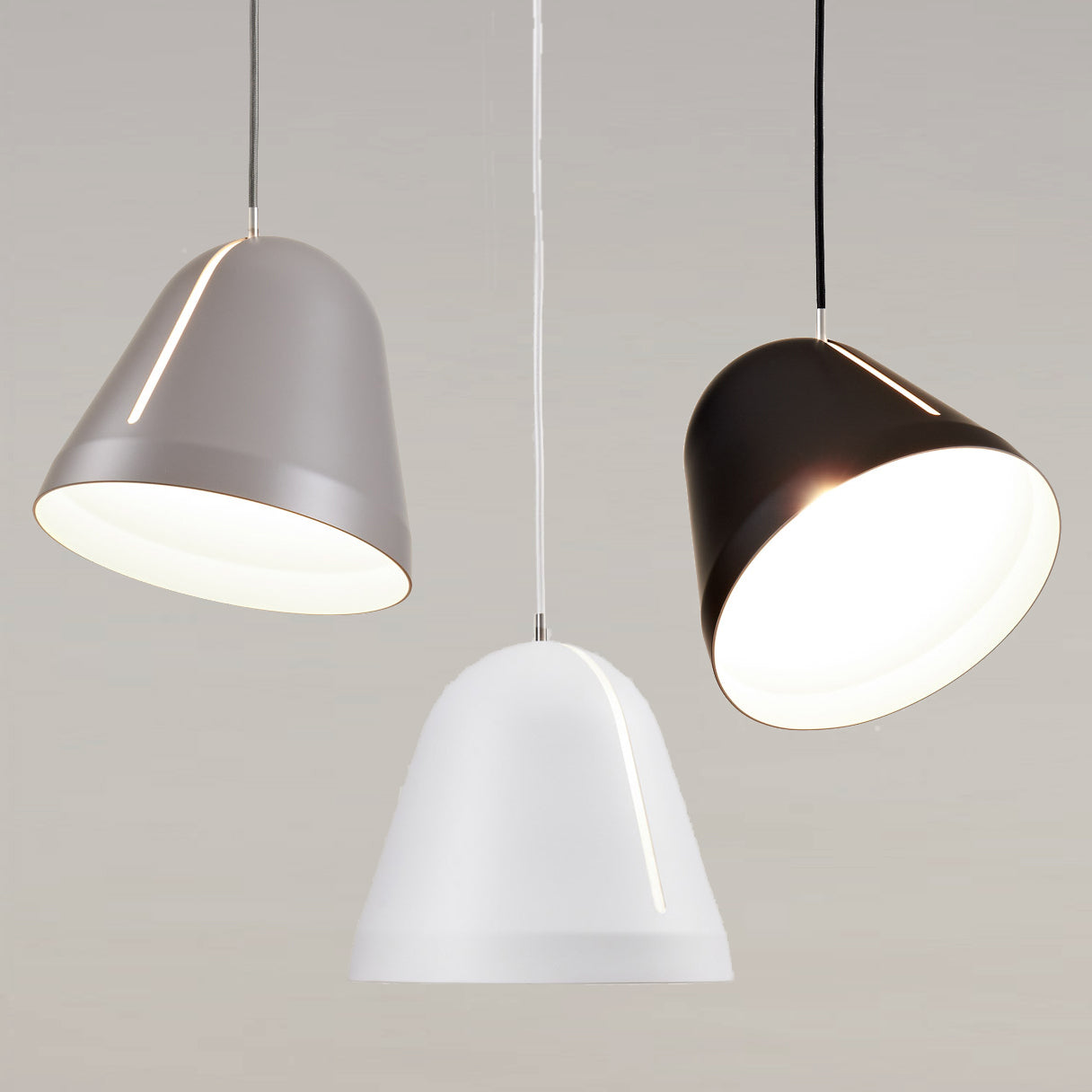 NYTA, Tilt Pendant Large, Matte Black, Pendant, Fabian Maier, Johannes Marmon and Johannes Müller, founders of NYTA,