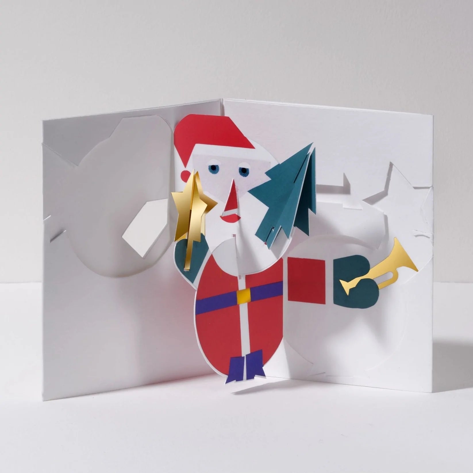 IC Design, Gérard Lo Monaco Santa Claus Pop Up Card, Notecard,