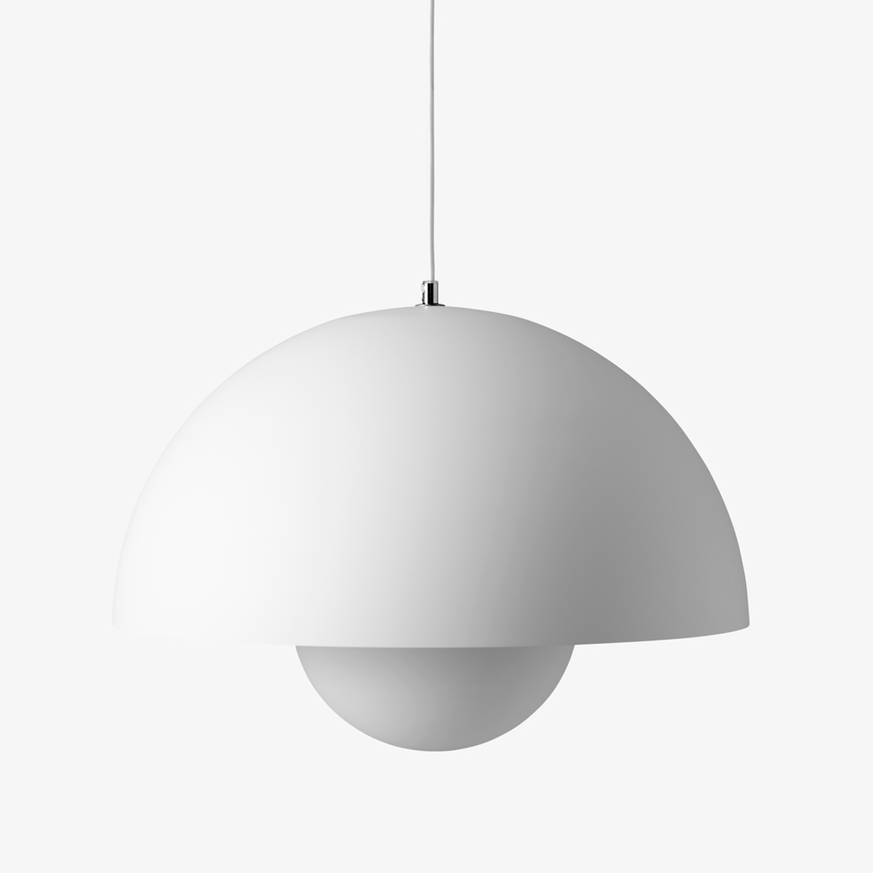 &Tradition, Flowerpot Pendant VP2, Matte Black, Pendant, Verner Panton,  Verner Panton