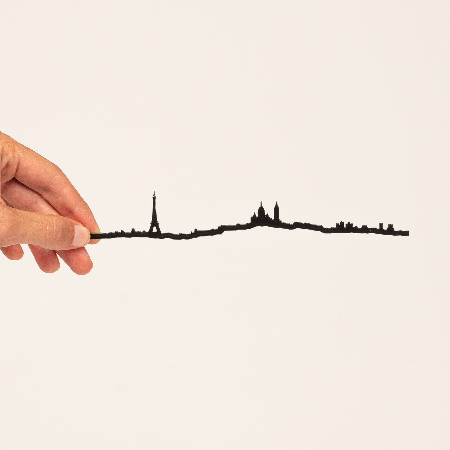 The Line, 7.5" City Skyline Silhouette Mini, Rome, Decorative,