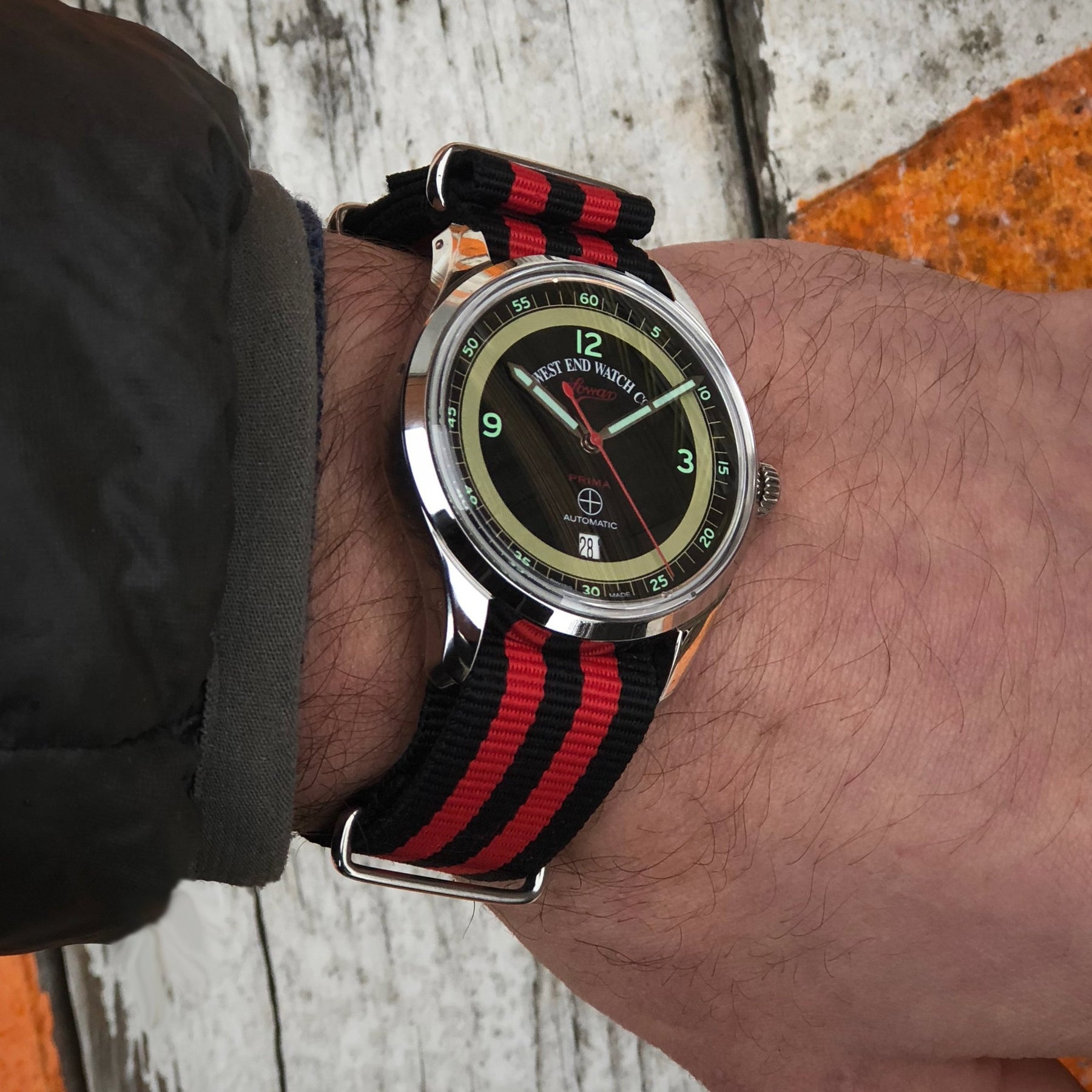 West End Watch Co., Sowar Prima Black Dial, Analog Watch,