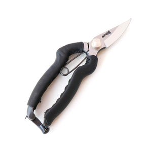 T26-B Pruning Shears, Multi Purpose - Black Leather Grip