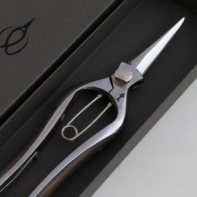 T103 Home & Garden Snips, Symmetrical - Walnut Wood Grip