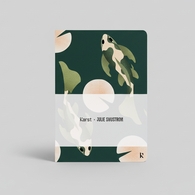 Notebook with turtle design on a white background