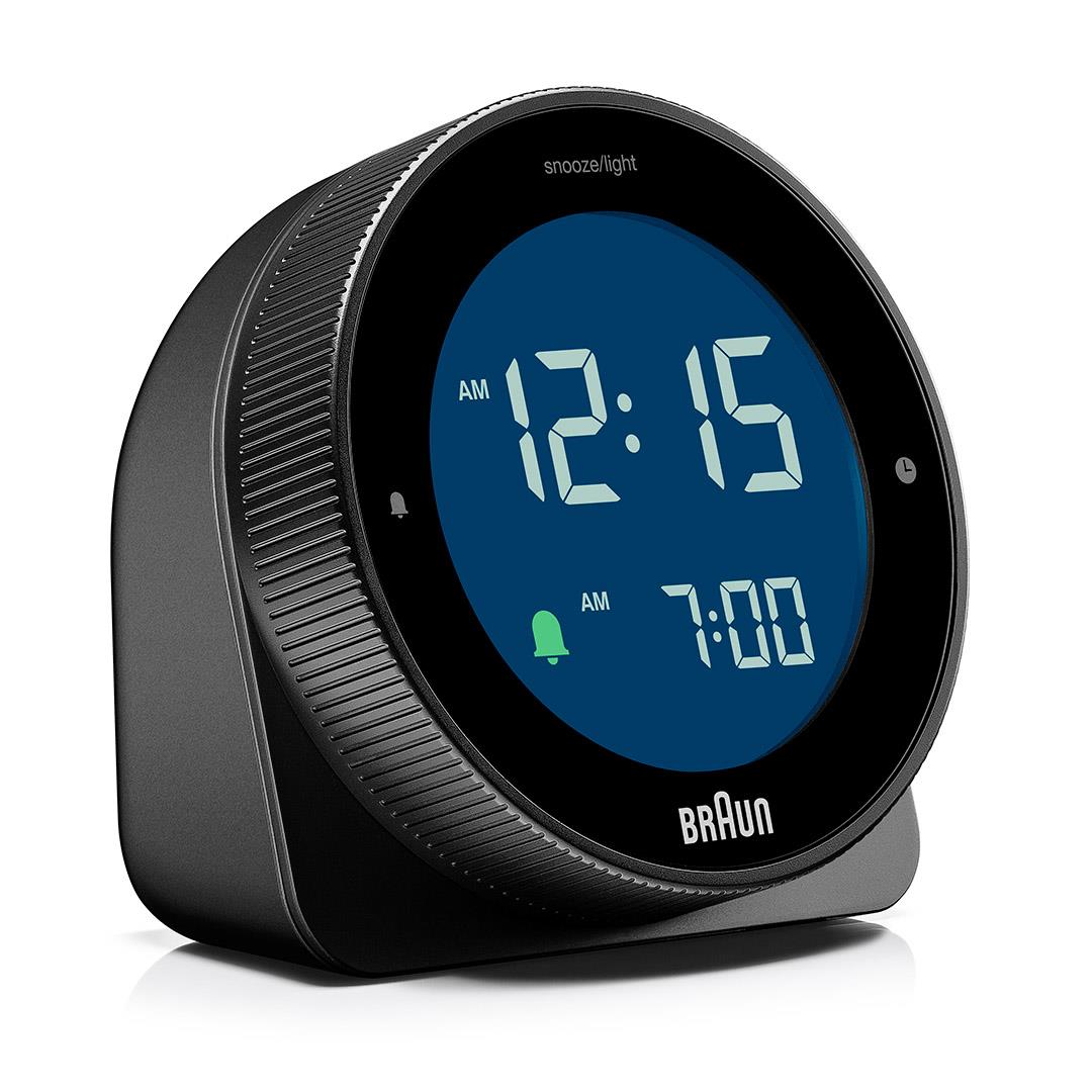 Braun, Alarm Clock BC24, Black, Alarm Clock,