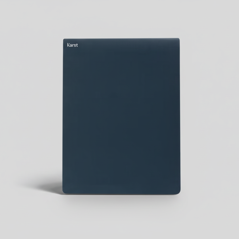 Dark blue electronic device with 'Kone' branding on a white background