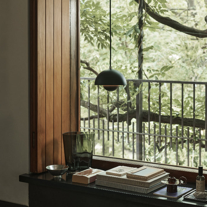 &Tradition, Flowerpot Pendant VP10, Matte White, Pendant,  Verner Panton