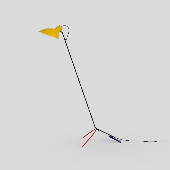 Astep, Lighting, Floor Lamp, Yellow, VVCinquanta,