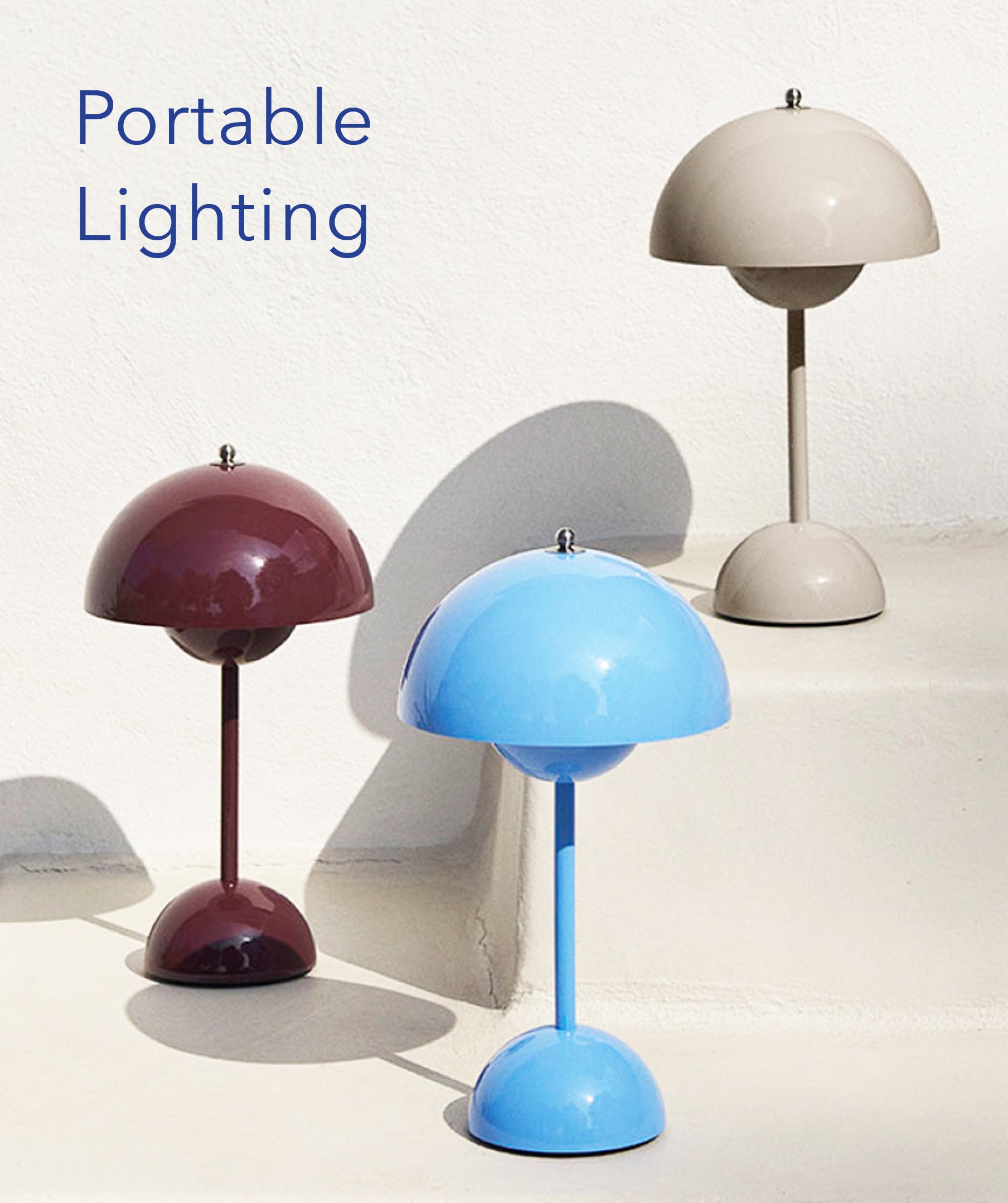 Portable Lighting, Verner Panton, &tradition, VP9,