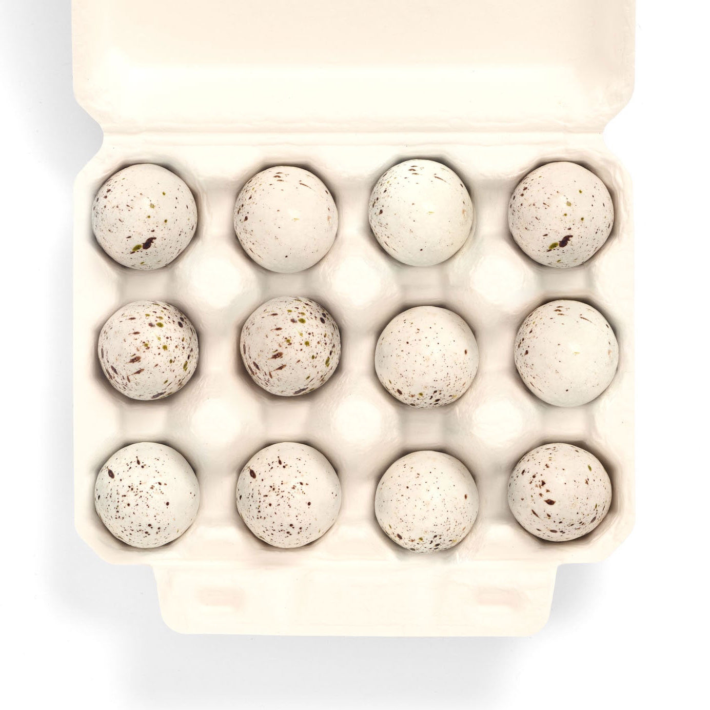 Barn Owl Eggs with Hazelnut Praline