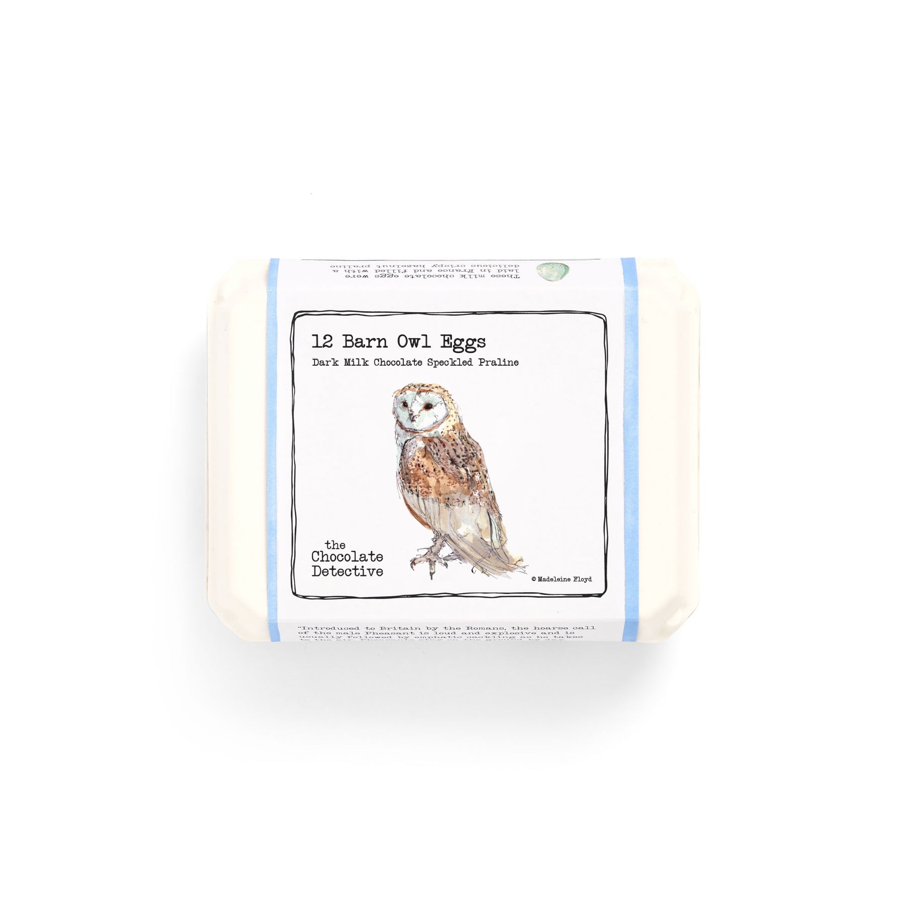 Barn Owl Eggs with Hazelnut Praline