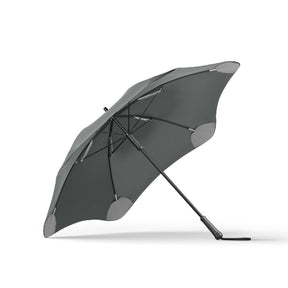 Charcoal umbrella on a white background