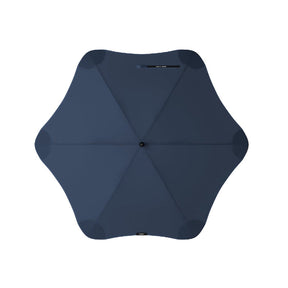 navy umbrella on a white background
