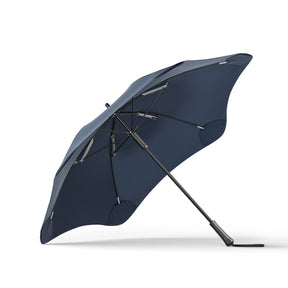 Midnight navy umbrella on a white background
