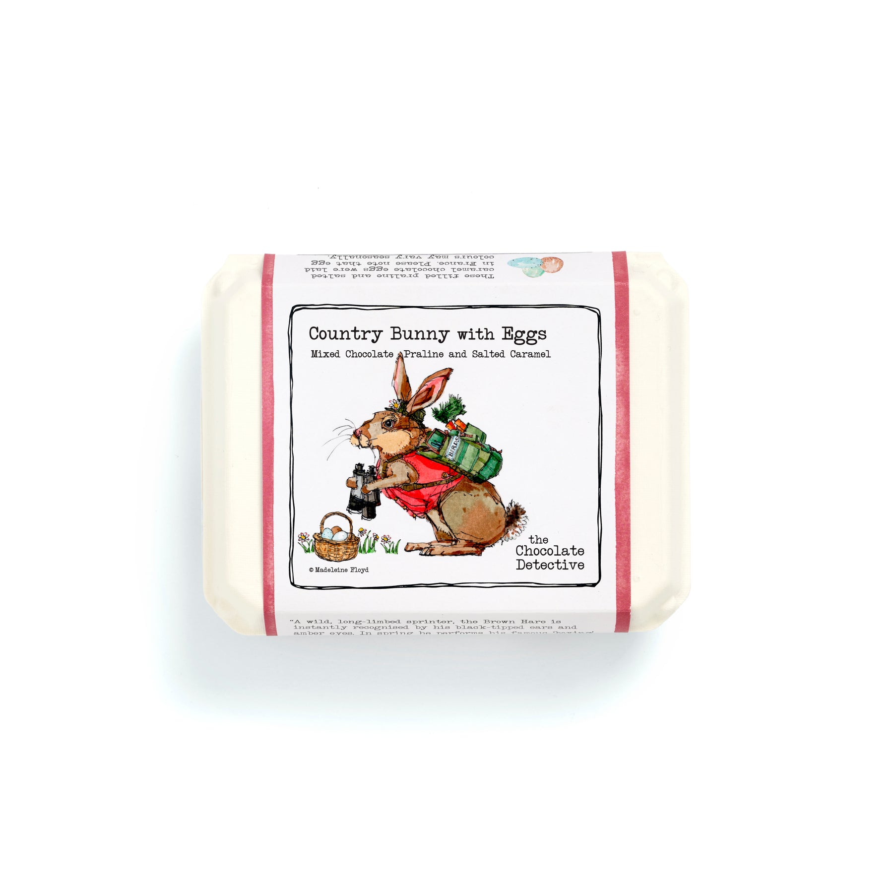 Country Bunny And Eggs with Assorted Praline and Caramel