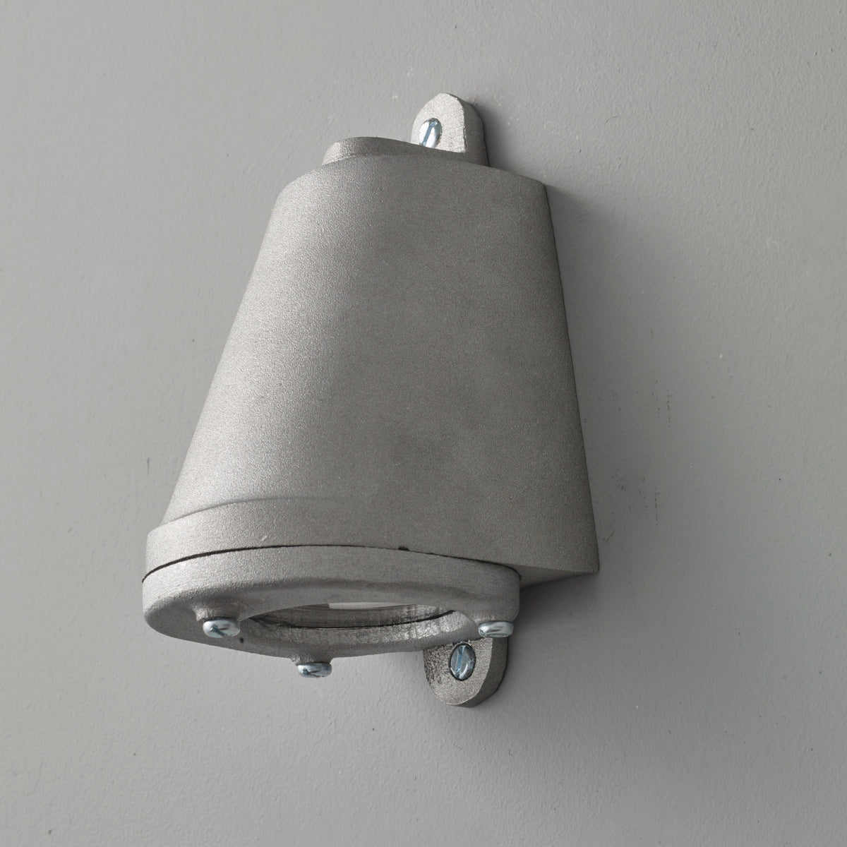 Original BTC, Mast Light, Polished Aluminium with plate, Exterior,