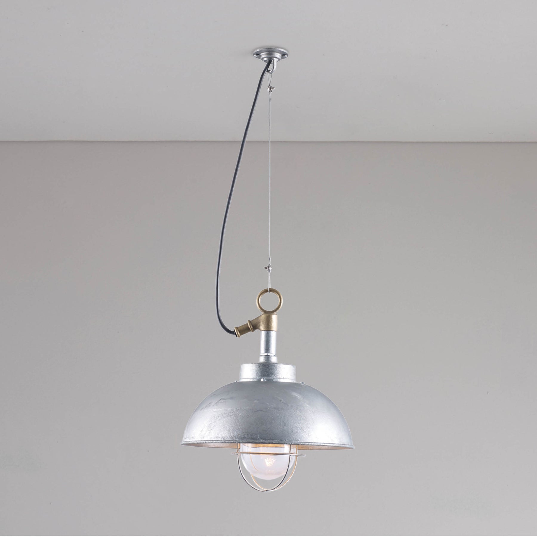 Original BTC, Shipyard Wall Pendant, Clear, Exterior,