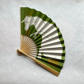 Ibasen, Japanese Zodiac Fan Goat, Fan, Jacques Averna,