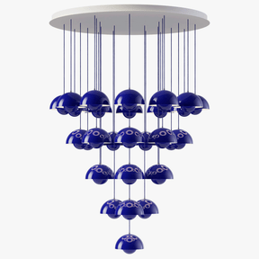 Flowerpot Chandelier VP10 - 31 pendants