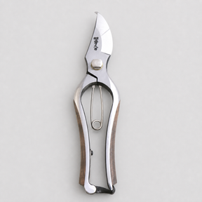 T101 Pruning Shears, Symmetrical - Walnut Wood Grip