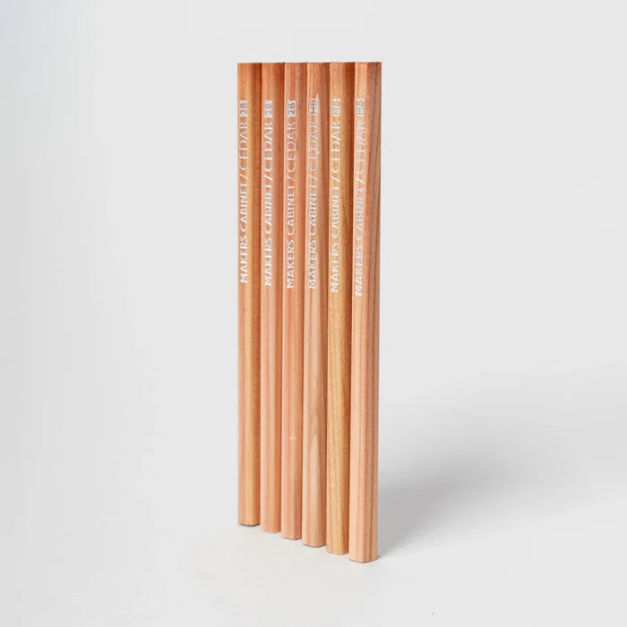 HB Pencil Refills for Ferrule - Pack of Six