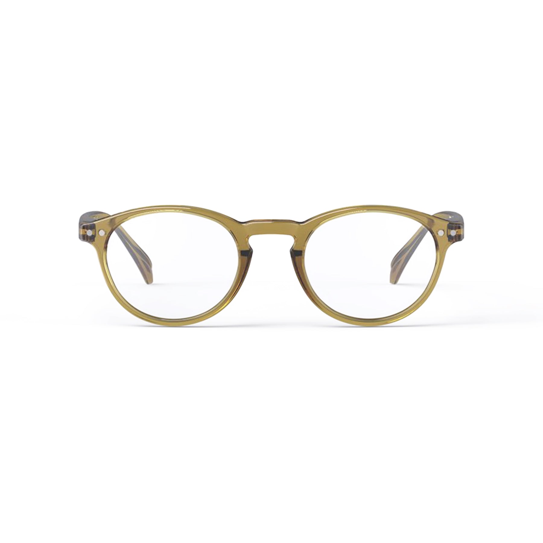 IZIPIZI, Reading Glasses A Golden Green, Strength, 1, Reading Glasses,