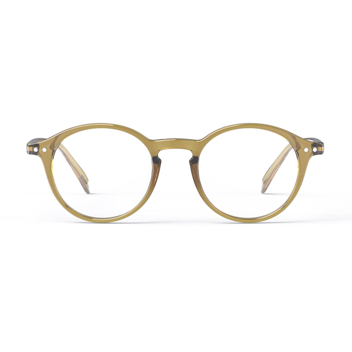 IZIPIZI, Reading Glasses D Golden Green, Strength, 1, Reading Glasses,