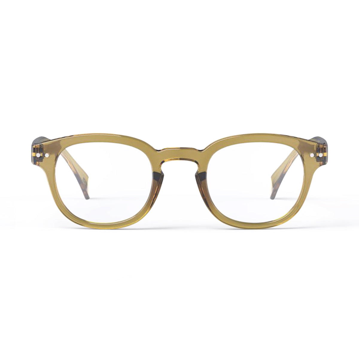 IZIPIZI, Reading Glasses C Golden Green, Strength, 1, Reading Glasses,