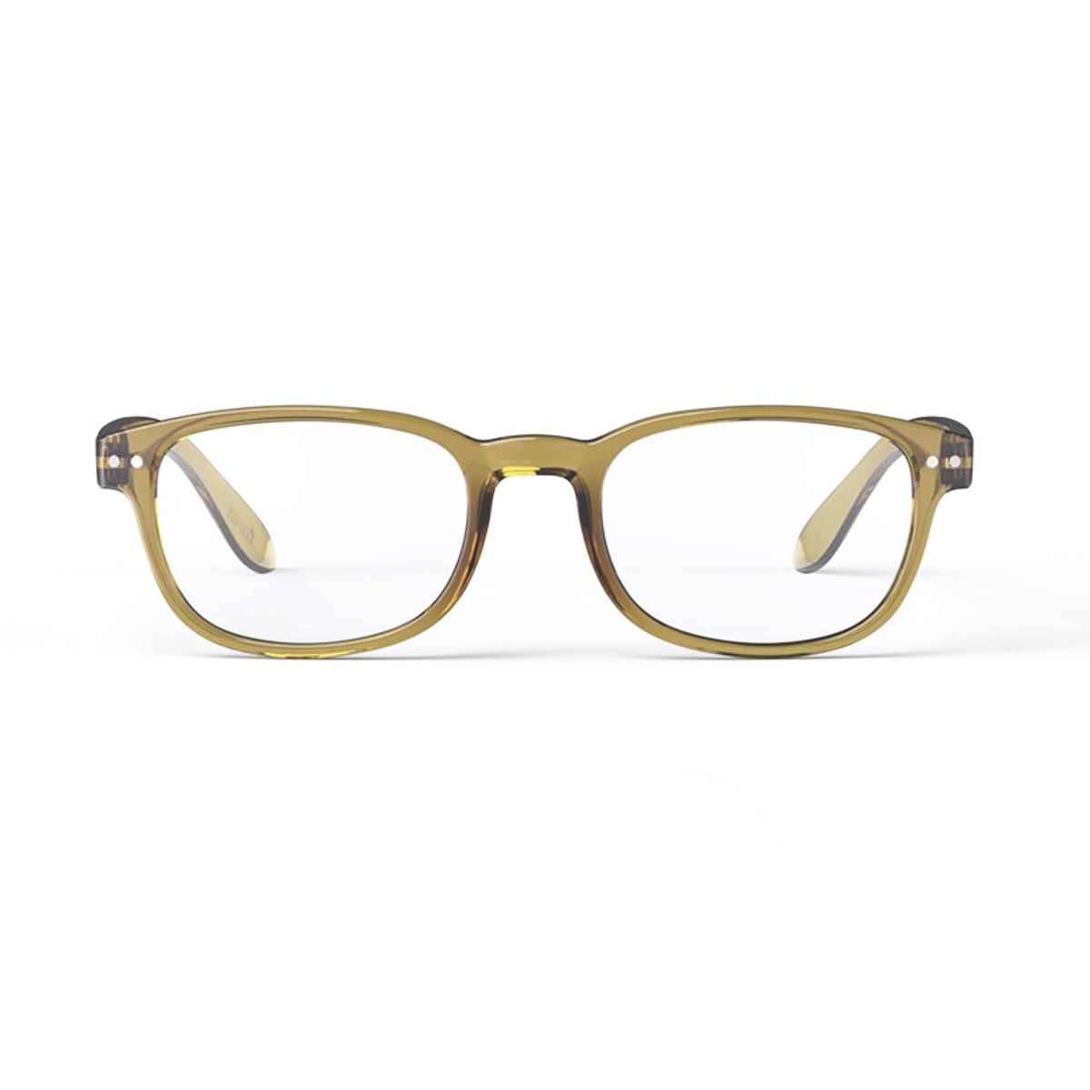 IZIPIZI, Reading Glasses B Golden Green, Strength, 1, Reading Glasses,