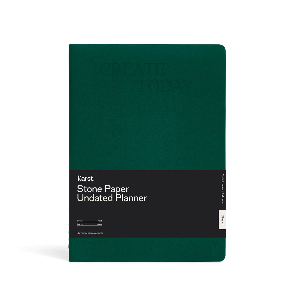 Karst  B5 Softcover Undated Planner
