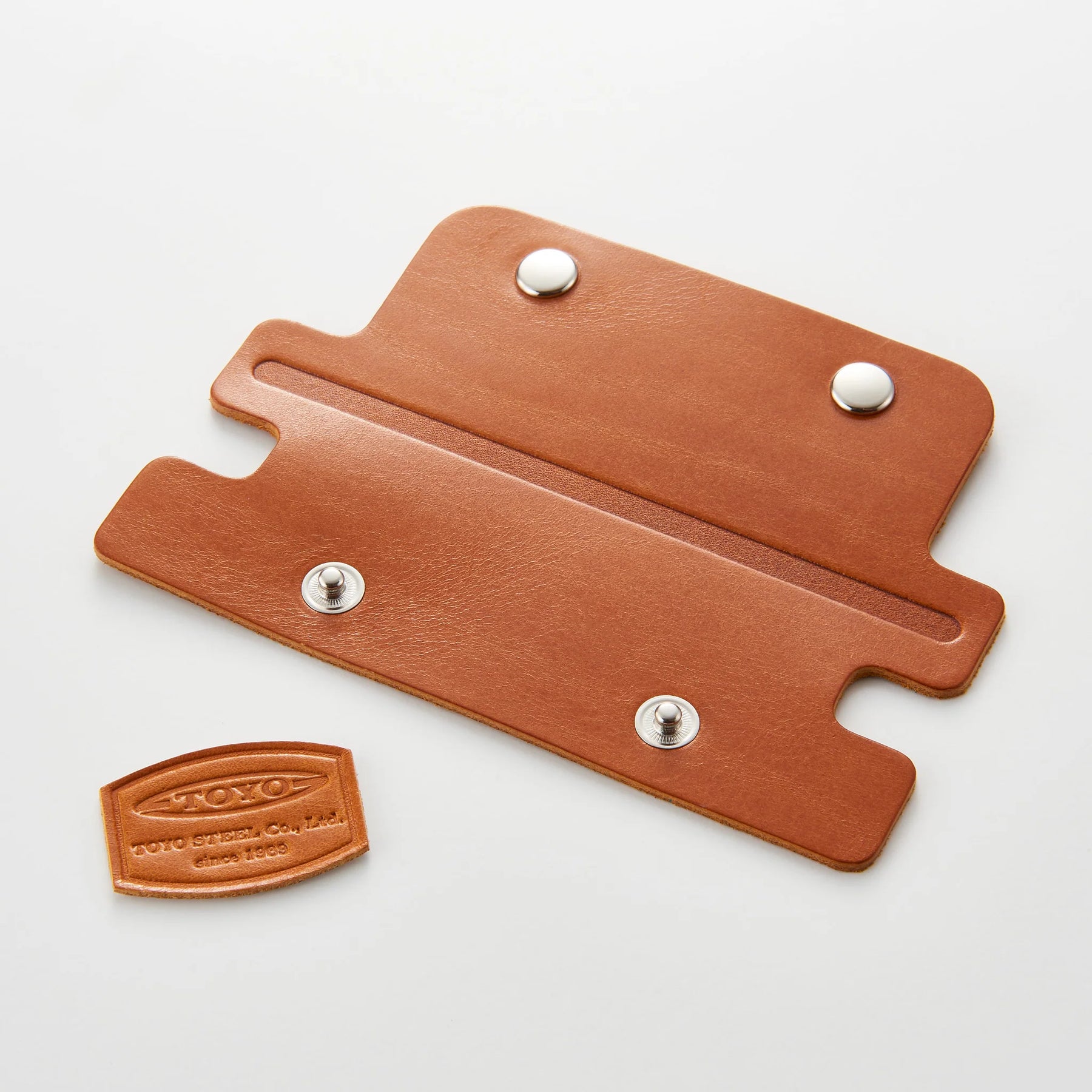 Leather Handle Cover and Tag Set