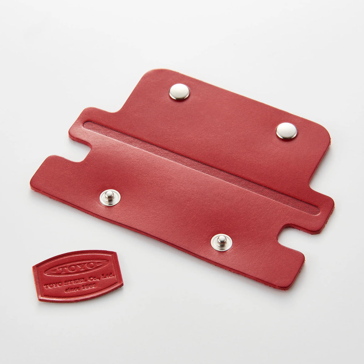 Leather Handle Cover and Tag Set