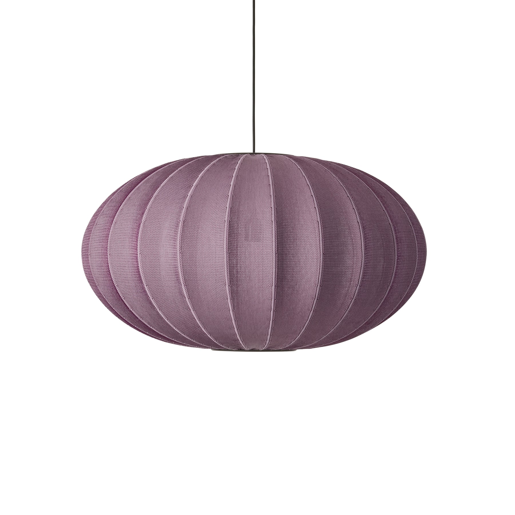 Made by Hand, Knit-Wit Oval Pendant Lamp 76, Sandstone, Pendant,
