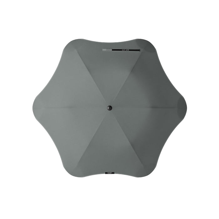 Charcoal umbrella on a white background