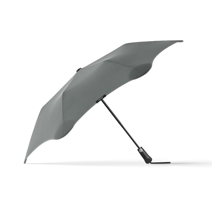 Charcoal umbrella on a white background