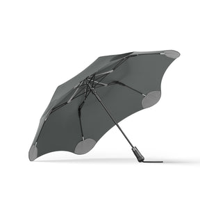 Storm gray umbrella on a white background