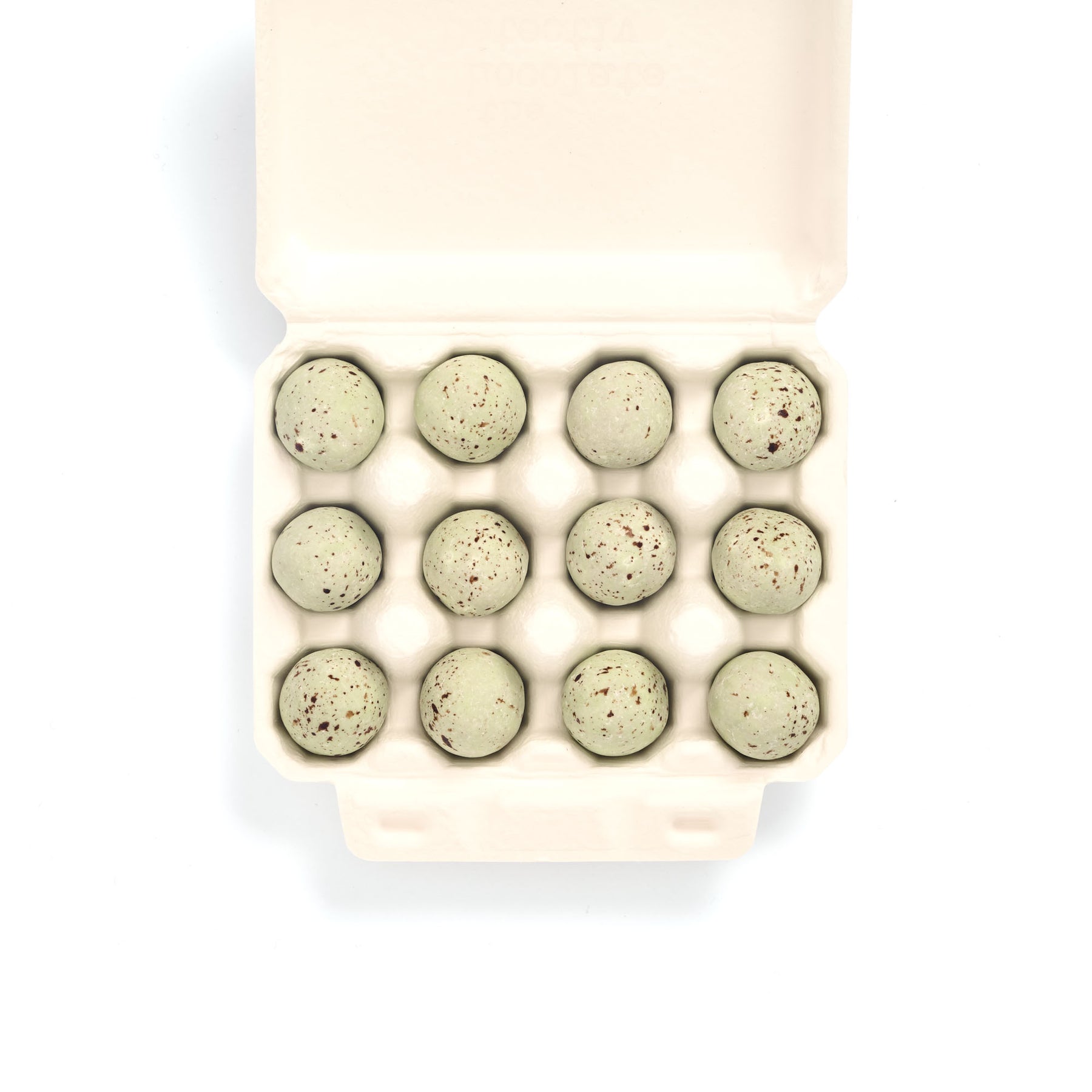 Quail Eggs with Hazelnut Praline