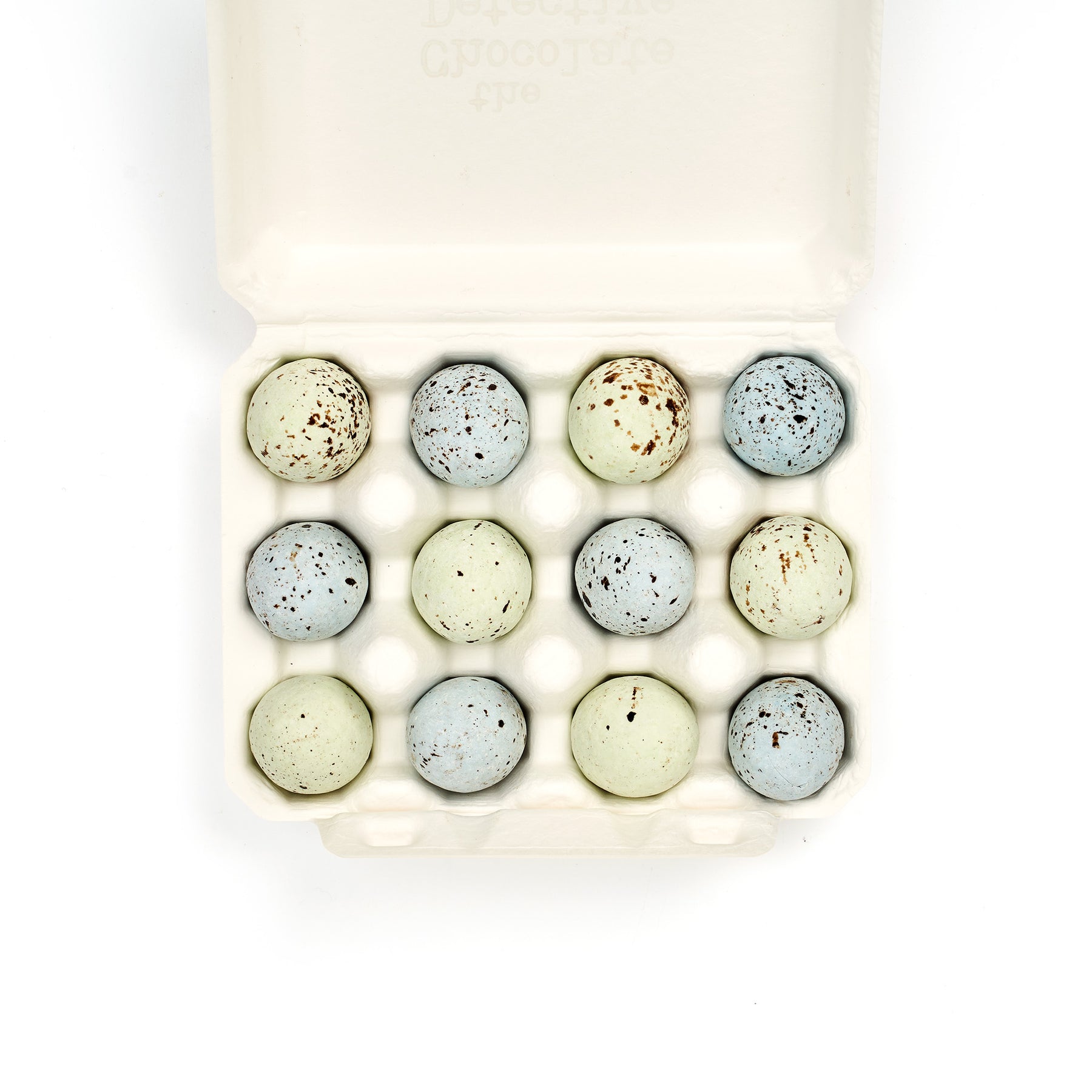 Rainbow Lovebird Eggs with Assorted Praline and Caramel