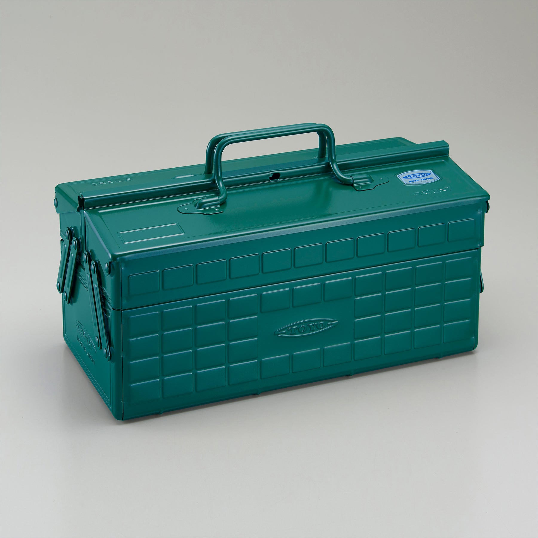 AMEICO - Official US Distributor of Toyo - Steel Toolbox with Cantilever  Lid and Upper Storage Trays, style ST-350