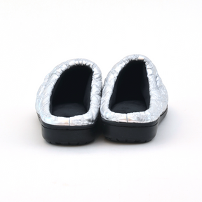SUBU, Fall & Winter Concept Slippers Bumpy Silver, Size, 2, Slippers,