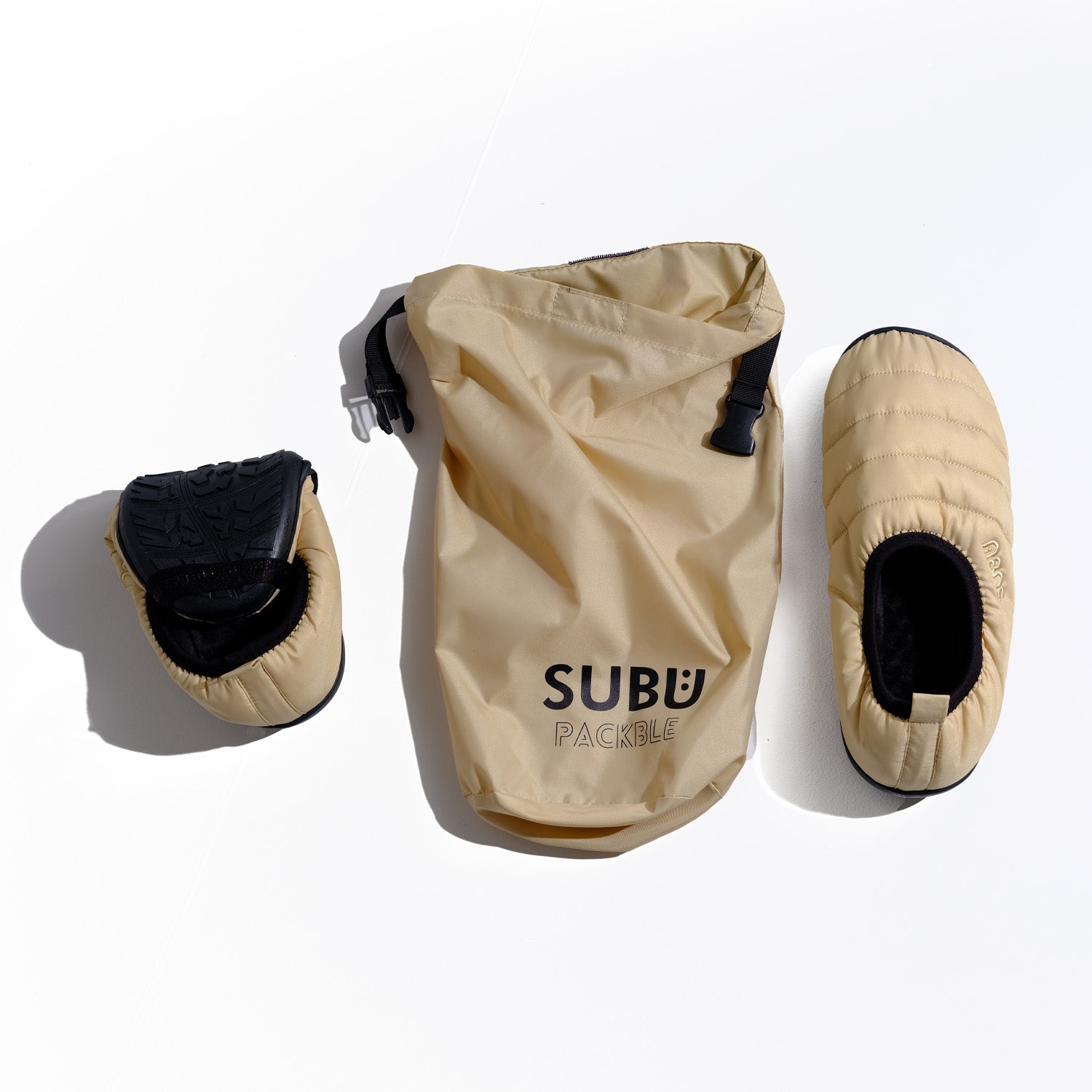 Packable Slippers - Urban Beige