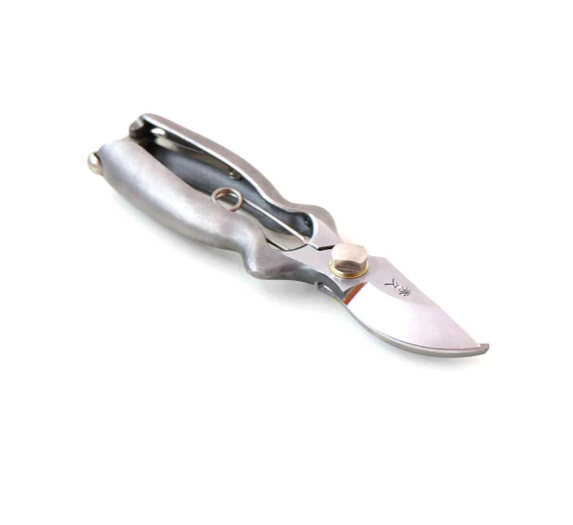 T513 Pruning Shears, Asymmetrical - Stainless Steel