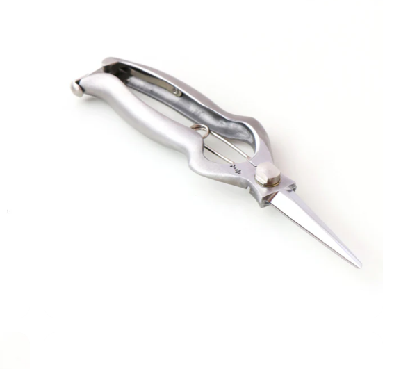 T527 Pruning Shears, Asymmetrical - Stainless Steel