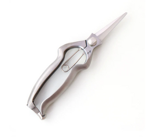 T527 Pruning Shears, Asymmetrical - Stainless Steel