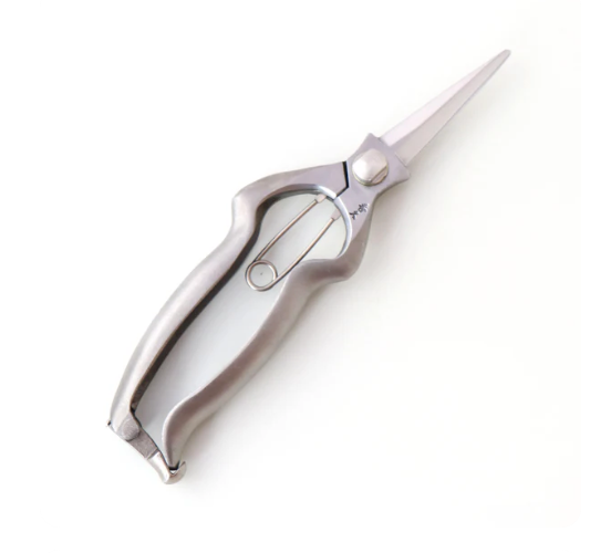 T527 Pruning Shears, Asymmetrical - Stainless Steel