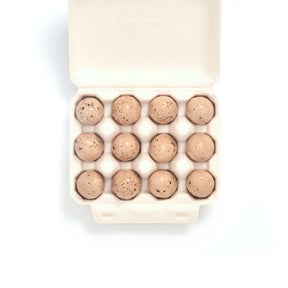 Seagull Eggs with Salted Caramel Ganache