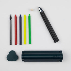 EGO.M, TrilobyMe Portable Atelier, Red, Pens & Pencils,